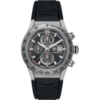 Tag Heuer Carrera Sunray Grey Dial Chronograph Men's Watch CAR208Z-FT6046